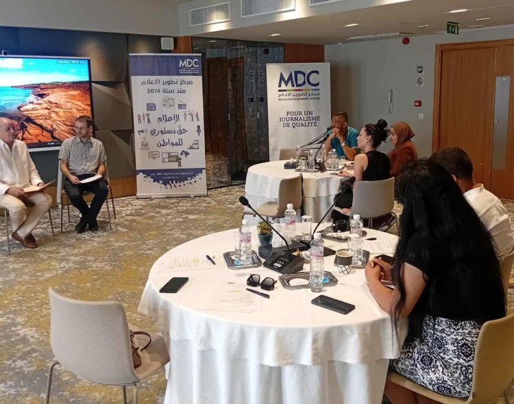 مركز تطوير الإعلام يختتم برنامج التدريب على تغطية الانتخابات والمشاركة المدنية بتسليم جوائز للصحفيين الذين أنجزوا أفضل الاعمال